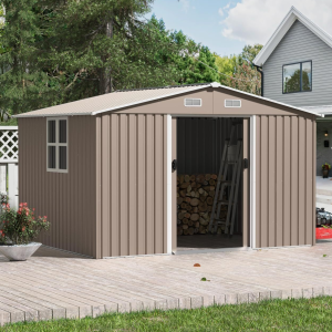ASJMR 10x8 Ft Outdoor Storage Shed